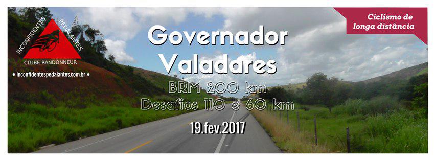 BRM 200 km / Desafios 110 e 60 km – Governador Valadares – 19/02/2017 – Inscrições Encerradas!